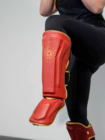 Shinguards | Full leather