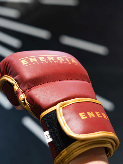 Sparring full leather gloves