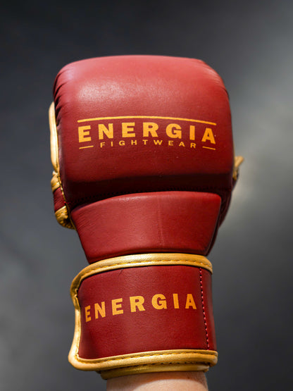 Sparring full leather gloves