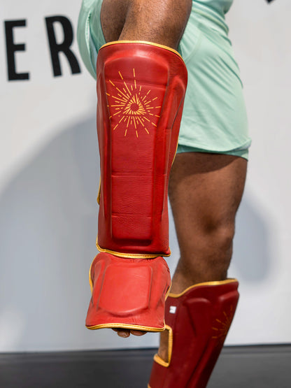 Shinguards | Full leather