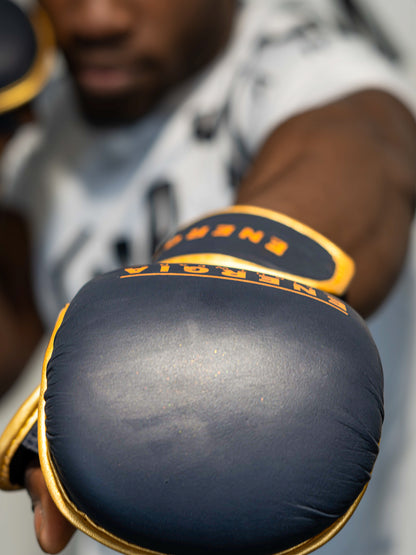 Sparring full leather gloves